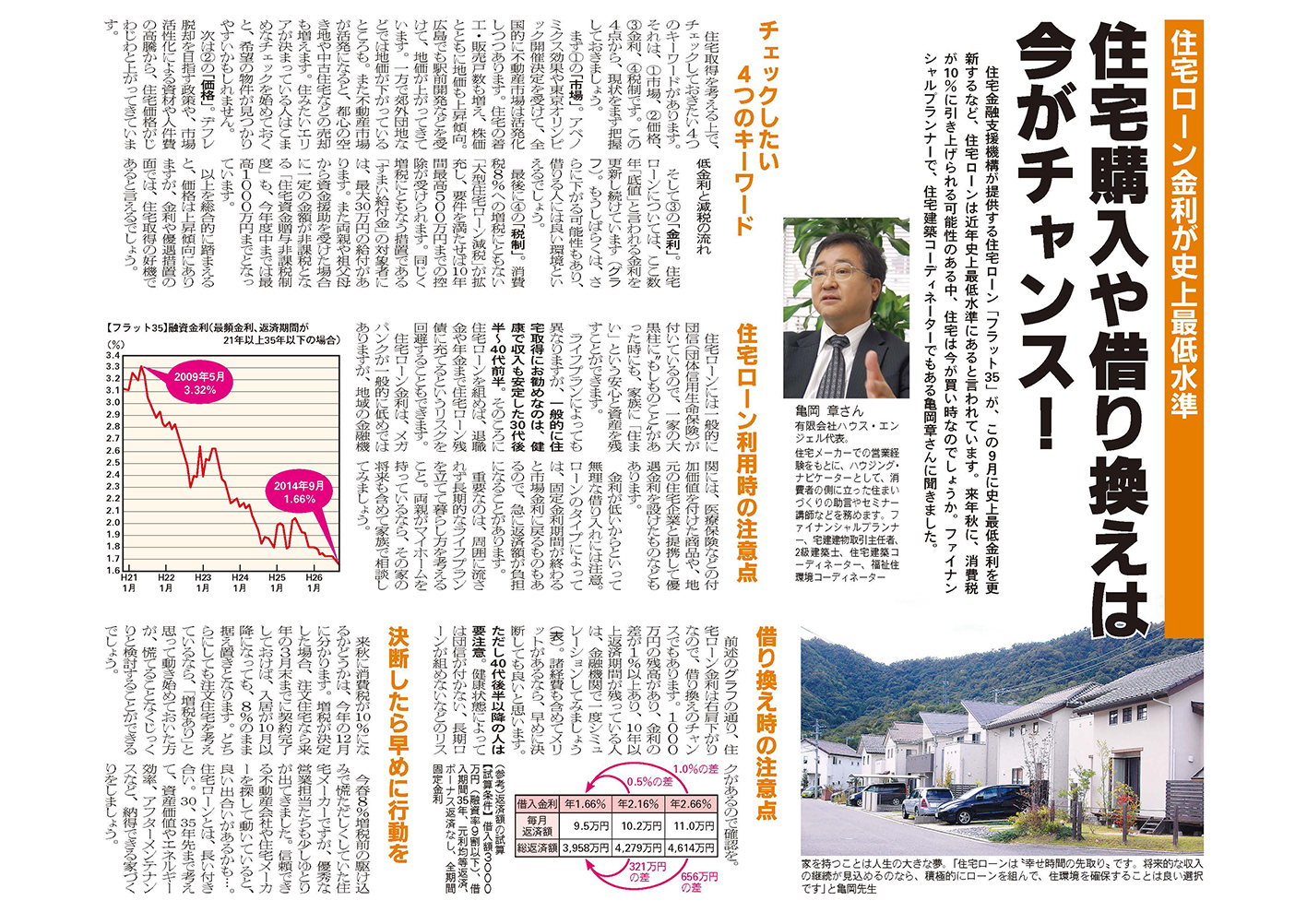広島リビングひろしま亀岡氏記事掲載141018